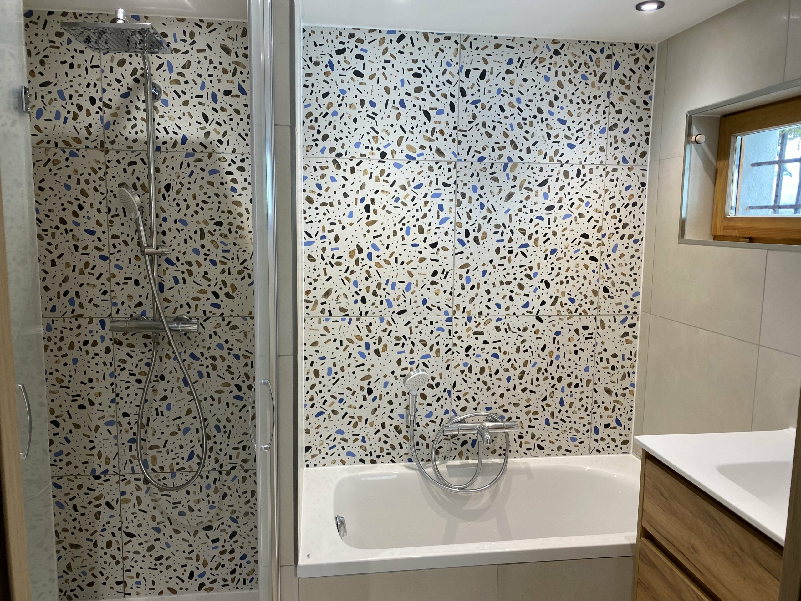 Salle de bain suite parentale rez-de-jardin